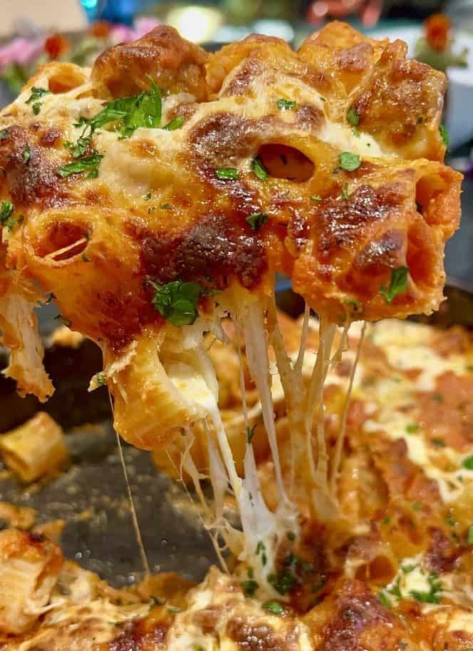 Ricotta Sausage Pasta Al Forno