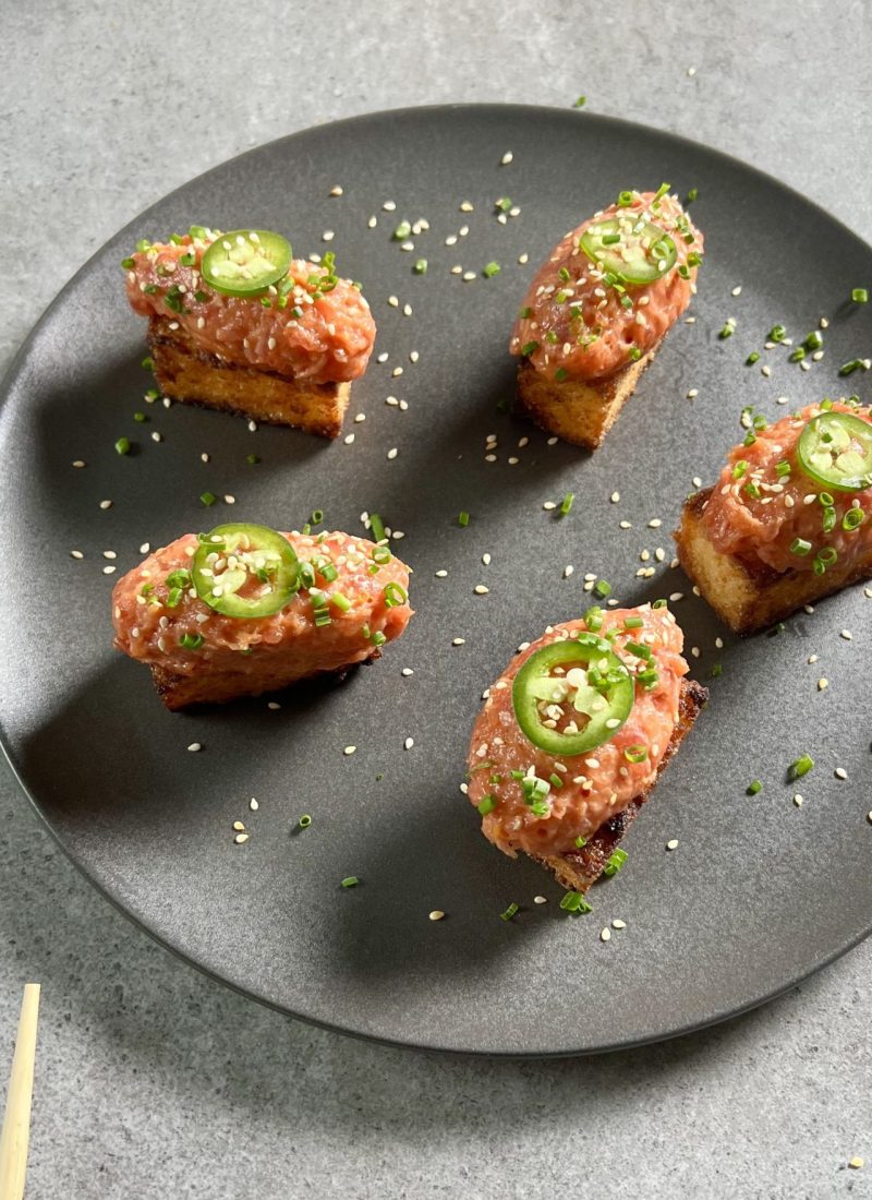 How to make Spicy Tuna Crispy Rice