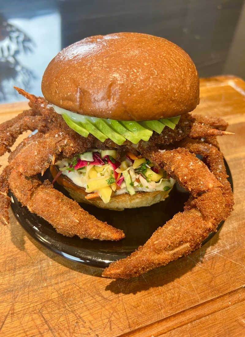 The BEST sandwich I’ve ever made: Fried Softshell Crab