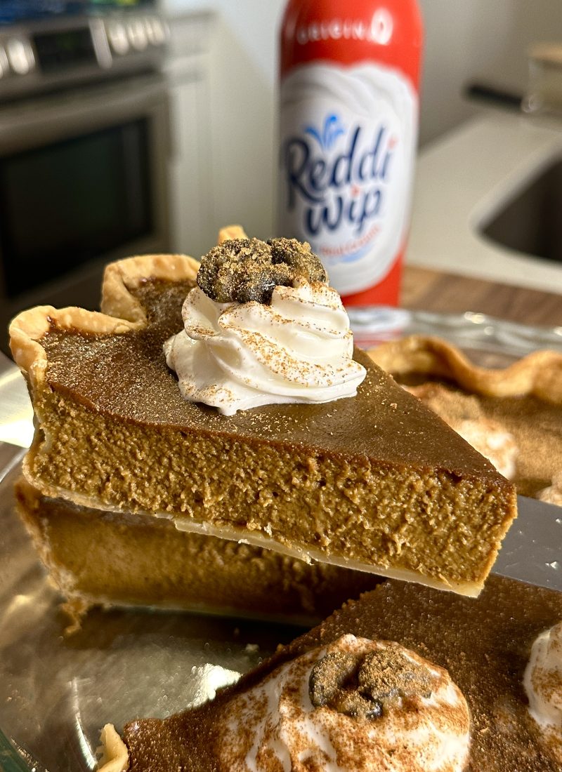 Dirty Chai Pumpkin Pie – a twist on a classic