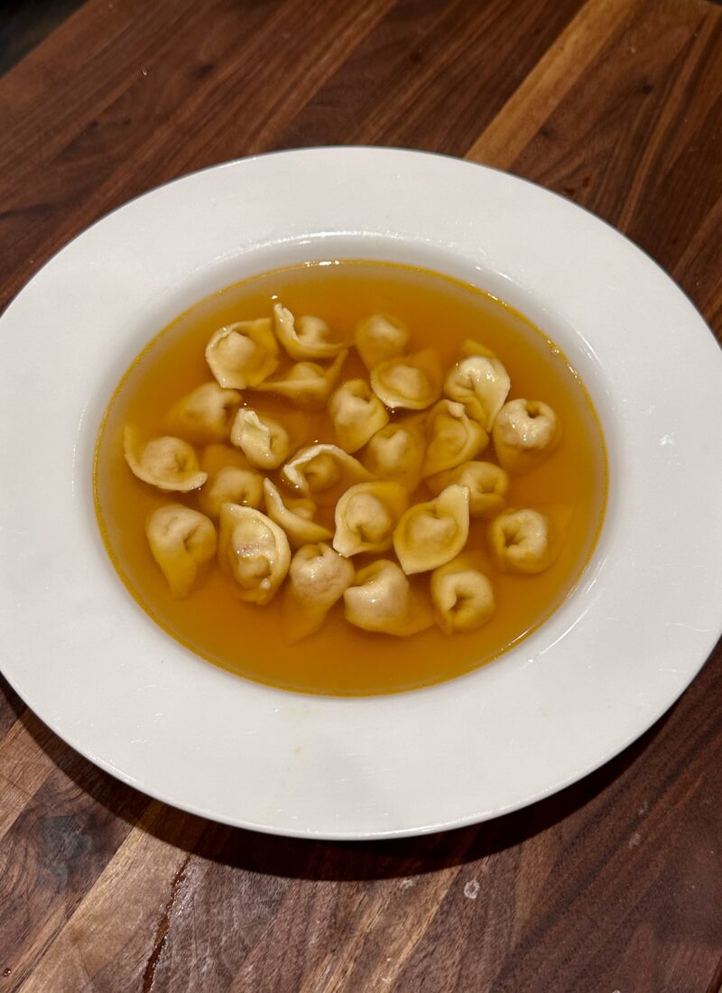 Authentic Tortellini in Brodo Recipe