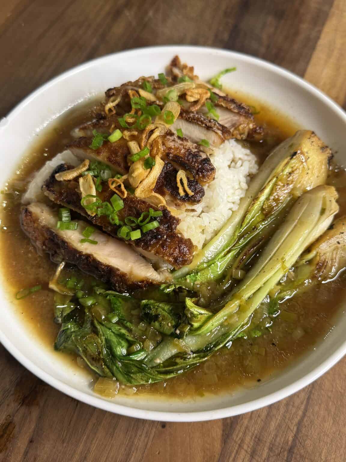 Chicken Rice Bro Brothy Chicken and Rice - Alessandra Ciuffo